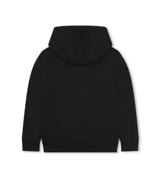 BOSS Bluza z logo czarna
