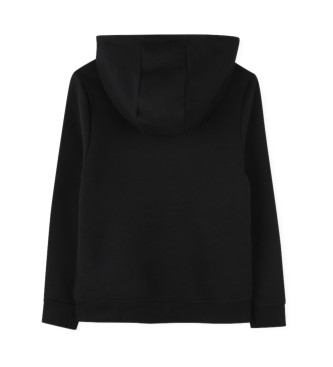 BOSS Zwart sweatshirt met capuchon