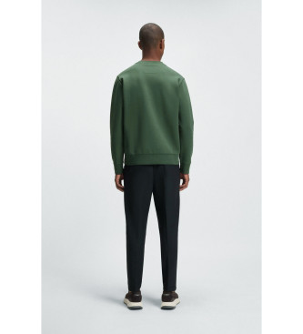 BOSS Felpa con logo verde