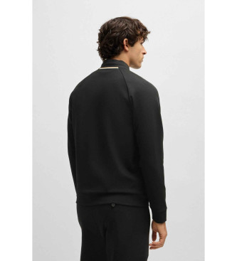 BOSS Samoo straight cut sweatshirt black