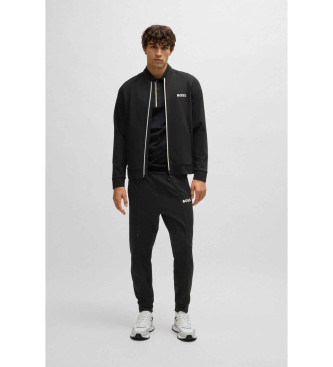 BOSS Samoo straight cut sweatshirt black