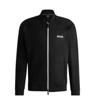 BOSS Samoo gerade geschnittenes Sweatshirt schwarz