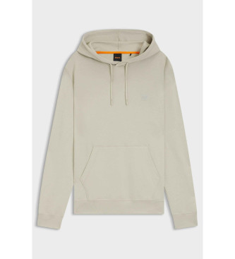 BOSS Beżowa bluza polarowa