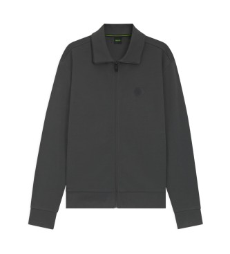 BOSS Sweatshirt Double B gris