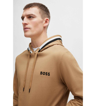 BOSS Brun ikonisk sweatshirt