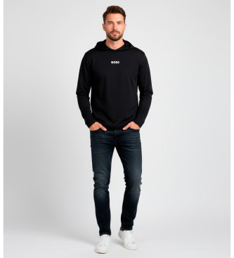 BOSS Sudadera logotipo marino
