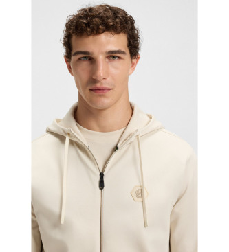 BOSS Sudadera Saggy Future beige