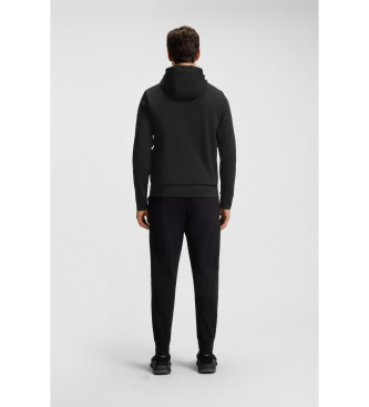 BOSS Sudadera Saggy Future negro