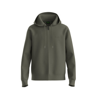 BOSS Felpa verde cadente 