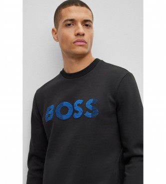 BOSS Sudadera Salbo negro