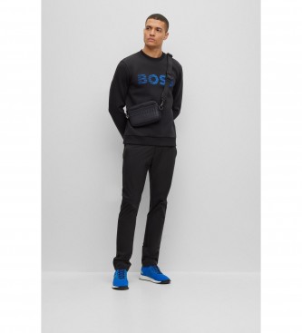 BOSS Sweatshirt Salbo svart