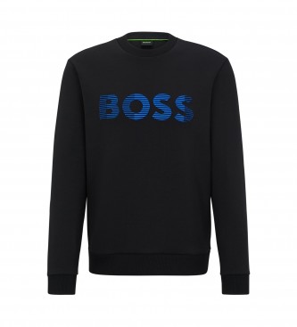 BOSS Sweatshirt Salbo preta