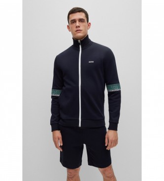 BOSS Sweatshirt Skaz Logos Multicolour Navy