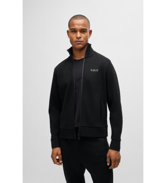 BOSS Sudadera Skaz Mirror negro