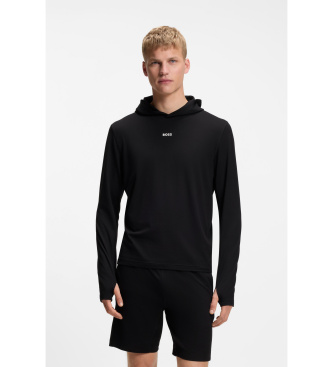 BOSS Sudadera SW Active HD negro
