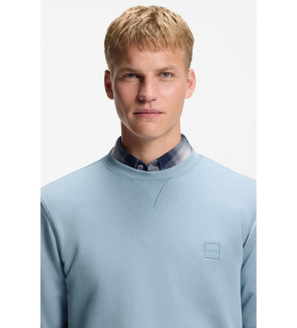 BOSS Camisola Westart azul