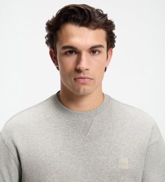 BOSS Westart light grey sweatshirt
