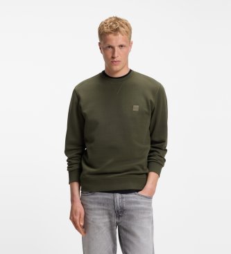 BOSS Grøn Westart-sweatshirt