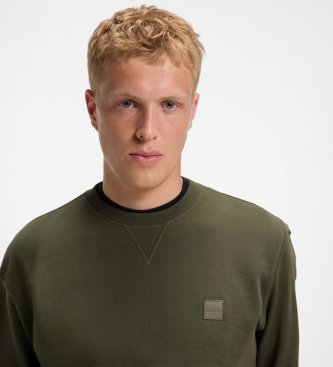 BOSS Grøn Westart-sweatshirt