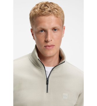 BOSS Sudadera Zetrust beige