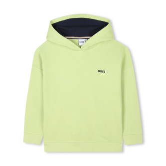 BOSS Sweat  capuche vert