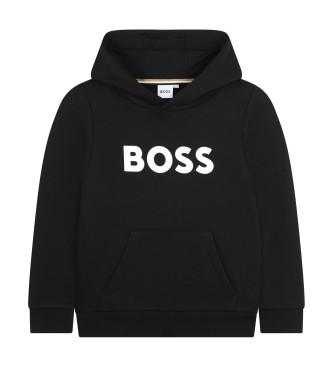 BOSS Sweatshirt Stil svart
