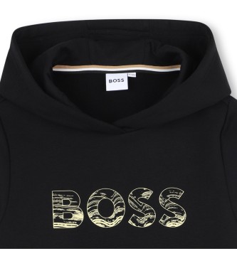 BOSS Sweatshirt Soft Fleece preta