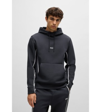 BOSS Regular hoodie Soody navy
