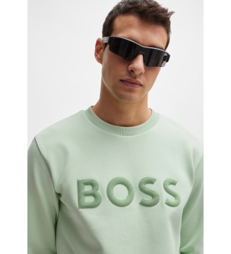 BOSS Sweatshirt Salbo green
