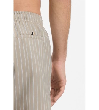 BOSS Quick-drying beige fabric swimsuit