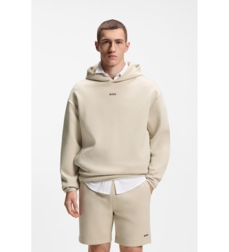 BOSS Globe beige Sweatshirt