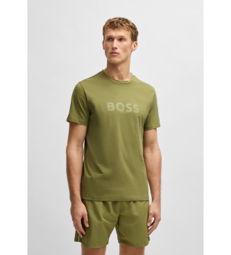 BOSS T-shirt Rn vert