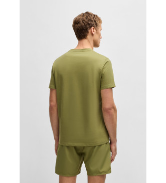 BOSS T-shirt Rn vert