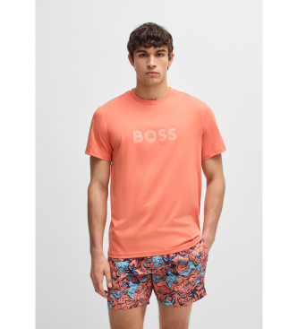 BOSS Camiseta Rn naranja