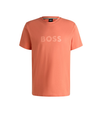 BOSS Camiseta Rn naranja