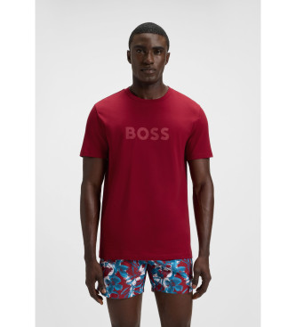 BOSS T-shirt RN vermelha