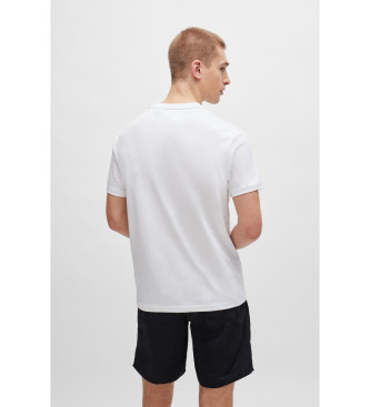 BOSS Camiseta RN blanco