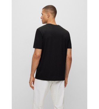 BOSS Pacote 2 T-shirts com logtipo preto, branco