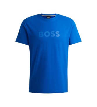 BOSS Camiseta Rn azul
