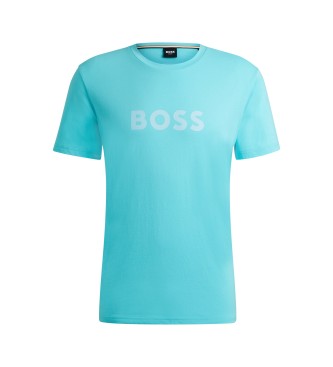 BOSS Shirt Rn turquoise
