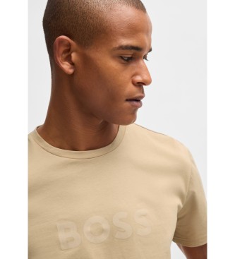 BOSS T-shirt beige  coupe rgulire