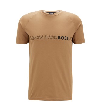 BOSS RN Slim Fit T-shirt 10217081 01 beige