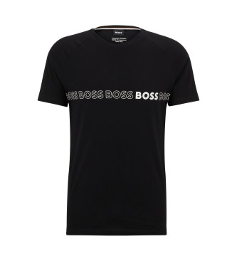 BOSS RN Slim Fit T-shirt schwarz