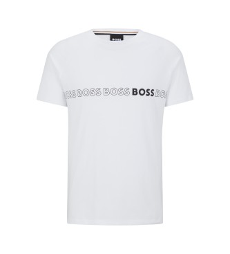 BOSS RN T-shirt med smal passform vit