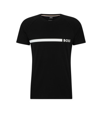 BOSS RN Slim Fit T-shirt noir