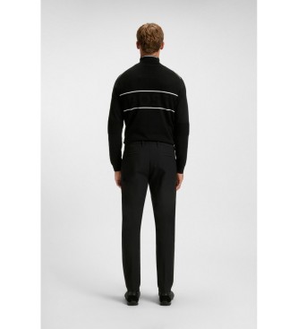 BOSS Pantalon slim noir