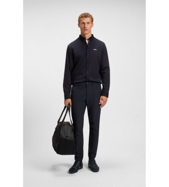 BOSS Pantalon slim marine