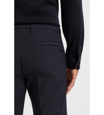 BOSS Pantalon slim marine