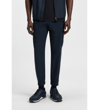 BOSS Pantaloni cargo leggeri blu navy Urbanex