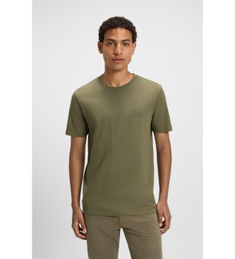 BOSS Tales green T-shirt
